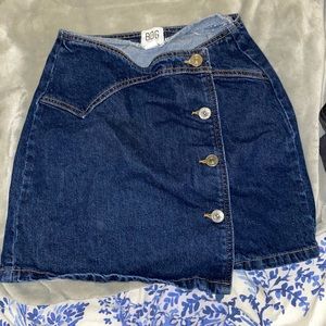 BDG denim skirt